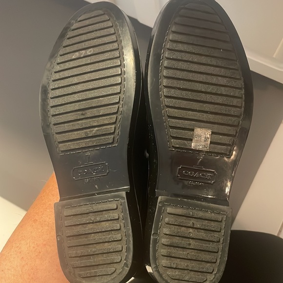 Coach Rain Boots ladies size 7 - Picture 3 of 4